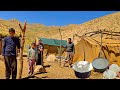 ️ Real Life Of Nomads Making Traditional Awnings And Preparing Doogh And Keshk By Nomad Women ️