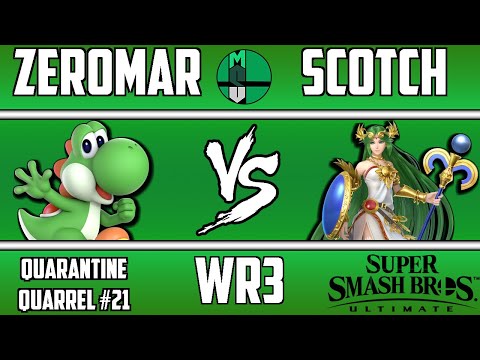 Quarantine Quarrel #21, WR3: Zer0mar(Yoshi) vs Scotch(Palutena)