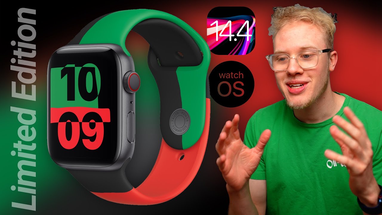 Limited Edition Apple Watch Series 6 Released! iOS 14.4 & watchOS 7.3 Updates