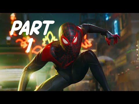 SPIDER-MAN MILES MORALES PS5 Walkthrough Gameplay Part 1