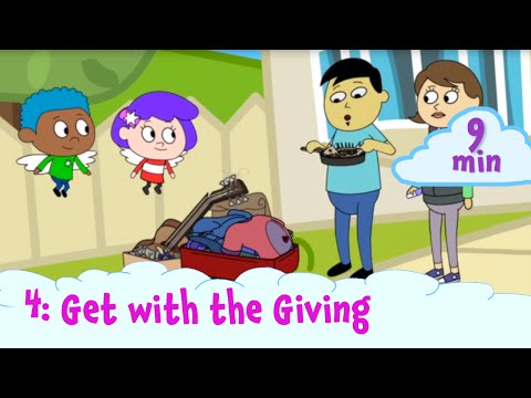 Get With the Giving - Gabi and Rafi Talk About Tzedakah | Shaboom!