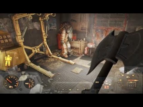 Fallout 4 Got infected by Gangrenous Feral Ghoul for X-01 Power armor