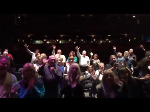 Joe Vitale Jr - Akron Civic Theatre crowd at April 21st, 2016 Solo show