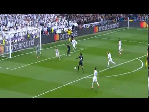 Adrien Rabiot Goal - Real Madrid vs PSG 0-1 - 14/02/2018