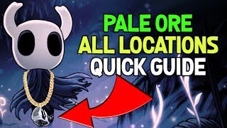 Hollow Knight- Pale Ore Location Guide for Nail Weapon Upgrades