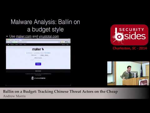 BSidesCHS 2014: Ballin on a Budget - Andrew Morris