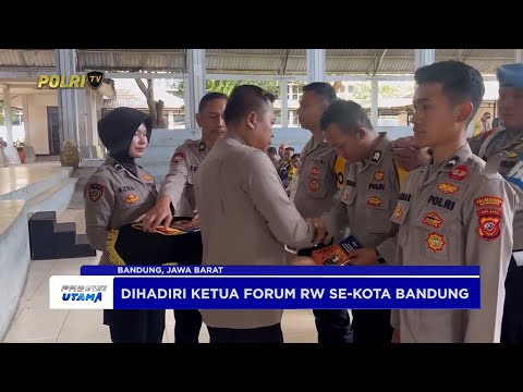 POLRESTABES BANDUNG GELAR KEGIATAN ASISTENSI DAN SUPERVISI POLISI RW