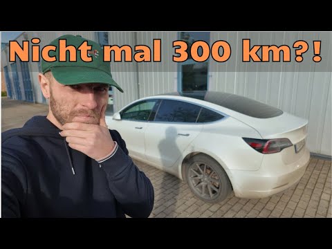 Tesla Model 3 LR nach 6 Jahren & über 130.000 km – 130 km/h Autobahn-Reichweitentest