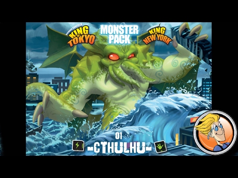 King of Tokyo: Monster Pack — Cthulhu — overview at Spielwarenmesse 2017