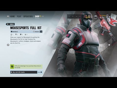 Mousesports Operator Kit - Rainbow Six Siege