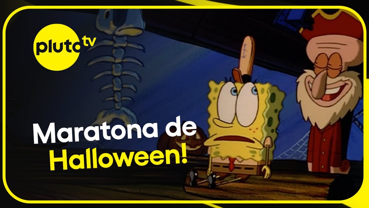 1 hora de Halloween do Bob Esponja 👻 | Pluto TV