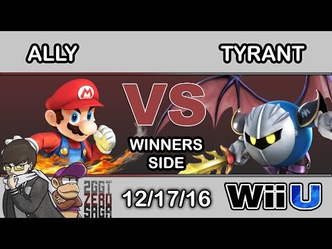 2GGT: ZeRo Saga - C9 | Ally (Mario) Vs. Tyrant (Meta Knight) Winners Side - Smash Wii U