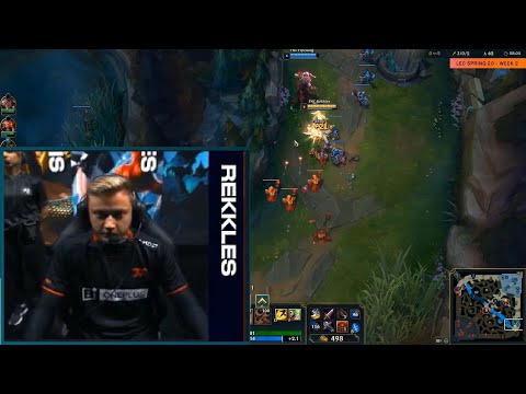 [FNC Rekkles Pro View] POV - FNC vs S04 - LEC Spring 2020 - Rekkles Miss Fortune Gameplay