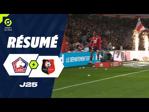 Resumen de Lille vs Stade Rennais Jornada 25