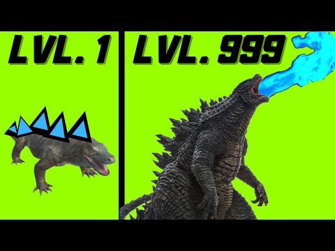 GODZILLA ROOKIE vs BOSS LVL 1 vs LVL 999 IN DEATHRUN   ANIMAL REVOLT BATTLE SIMULATOR