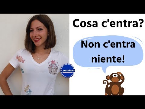 C'ENTRARE e CENTRARE Significato e uso! (Bonus: "avere qualcosa a che fare") #5 Italian expressions