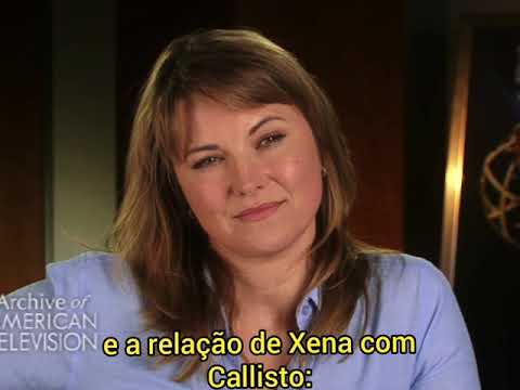 Lucy Lawless talking about Hudson Leick (Legendado)