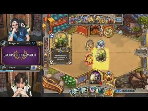 Magoho vs Sooni || 八強賽 A組 決定戰 《爐石戰記》大師巡迴賽 - 首爾站 Day 3