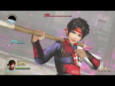 Sengoku Musou Sanada Maru (Samurai Warriors Sanada Maru) - Kid Yukimura Sanada Commentary Gameplay