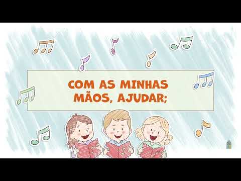 Novo Hinário Adventista • Hino 546 • Quero Servir A Jesus • Lyrics • Infantil
