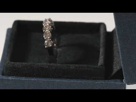 1ct diamond ring 14k white gold by pompeii3