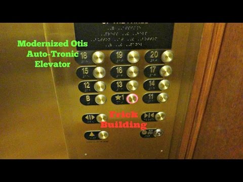 Historic Modernized Otis AutoTronic Elevators - Frick Building - Downtown Pittsburgh, PA