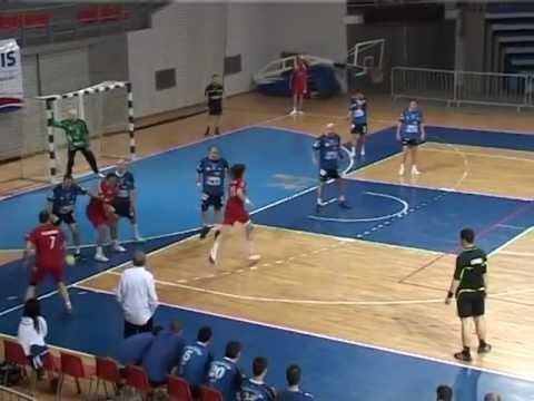 Rukomet: Železničar - Crvenka (prvo poluvreme, video 2)