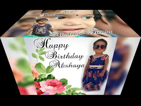 Happy birthday Akshaya