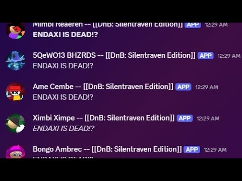 Endaxi is Dead (Heavy is Dead but with my character tuppers)