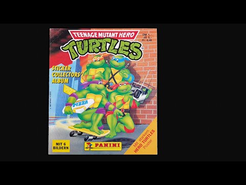 Teenage Mutant Hero Turtles 1991 - Sticker Album ( Panini )