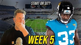 Week 5 Defenses to START and SIT! (Every Matchup)