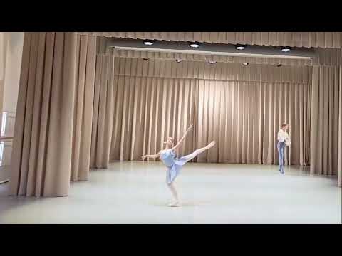 Yasmina Aziz, Klim Burdenko - "Chaconne" by Balanchine (Vaganova Academy)