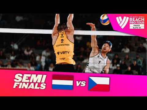 Brouwer/Meeuwsen vs. Perusic/Schweiner - Semi Finals Highlights Paris 2023 #BeachProTour