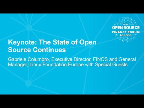 Keynote: The State of Open Source Continues - Gabriele Columbro with Special Guests