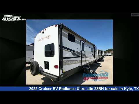 Breathtaking 2022 Cruiser RV Radiance Travel Trailer RV For Sale in Kyle, TX | RVUSA.com
