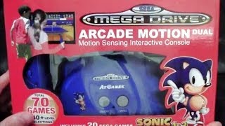 Sega Mega Drive Arcade Motion Dual Console Review!! (Mega Drive Clone thingy)
