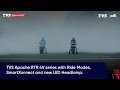 TVS Apache RTR 4V Series With Ride Modes SmartXonnect And New LED Headlamp