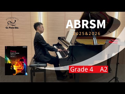 ABRSM Grade 4 A2 Sonata in G ～ Domenico Cimarosa｜Piano Exam 2025 & 2026【新加坡GL钢琴教育】