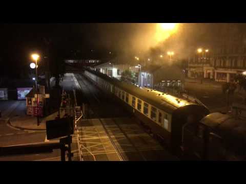 37612 and 37601 depart Paignton at 04:30