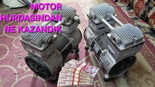MOTOR HURDASI PARCALADIK | NE KAZANDIK #recycling #scrap #hurda #parak