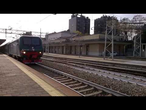 E464 391 Trenord+6 2 piani Trenord e XMPR - Monza 4/11/2016