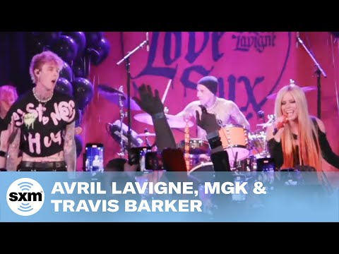 Avril Lavigne ft. Machine Gun Kelly & Travis Barker — Bois Lie | LIVE Performance | SiriusXM