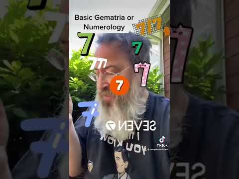 Numerology and Gematria of Seven