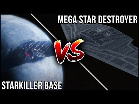 STARKILLER BASE vs MEGA STAR DESTROYER in Empire at War!