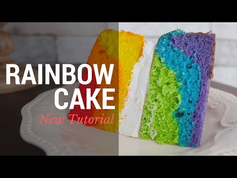 Rainbow cake 🌈