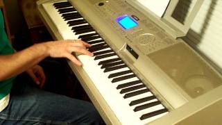 How To Play "Sleigh Ride" by Relient K on piano WITH CHORDS [part 1]