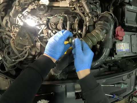 How to change glow plugs Renault Dacia 1.5 DCI k9k engine 2017 How to Fix P0380
