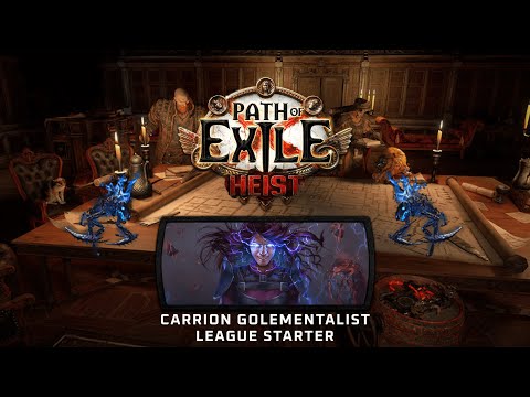 [PoE 3.12 HSC] Carrion Golementalist build diary - My league starter!