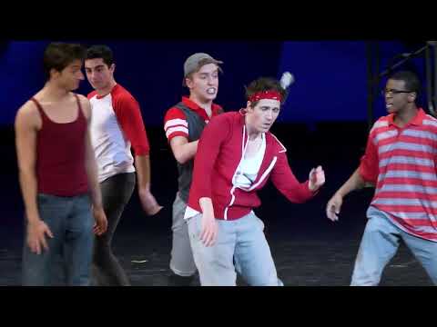 Scene from Gee, Officer Krupke track by West Side Story Ensemble