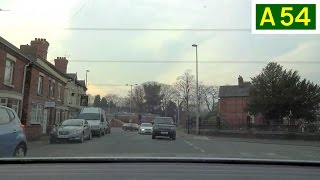 preview picture of video 'A54 - Winsford to Middlewich (Part 2) - Rear View'